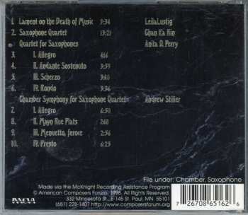 CD The Amherst Saxophone Quartet: Lament On The Death Of Music