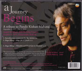 2CD Amjad Ali Khan: A Journey Begins (A Tribute To Pandit Kishan Maharaj) Volume 1