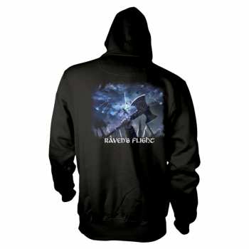 Merch Amon Amarth: Mikina S Kapucí Raven's Flight (black) M