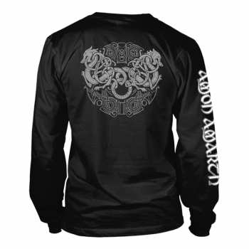 Merch Amon Amarth: Tričko S Dlouhým Rukávem Grey Skull (black) S