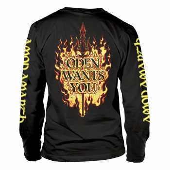 Merch Amon Amarth: Tričko S Dlouhým Rukávem Oden Wants You S