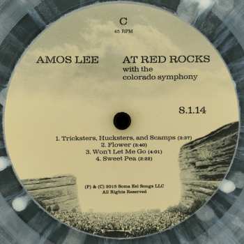 2LP Amos Lee: Live At Red Rocks With The Colorado Symphony CLR | LTD