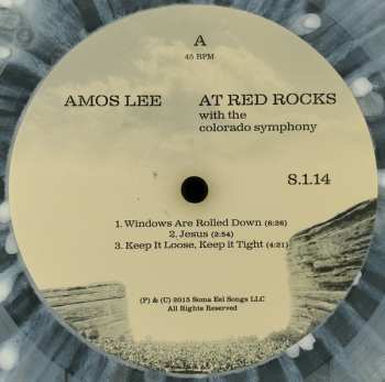2LP Amos Lee: Live At Red Rocks With The Colorado Symphony CLR | LTD