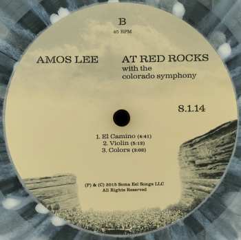 2LP Amos Lee: Live At Red Rocks With The Colorado Symphony CLR | LTD