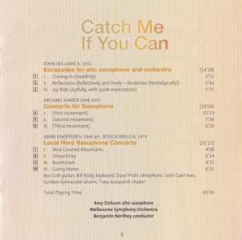 CD Amy Dickson: Catch Me If You Can