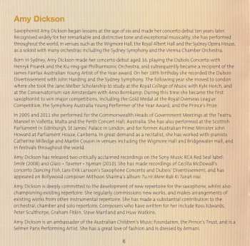 CD Amy Dickson: Catch Me If You Can