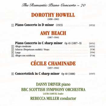 CD BBC Scottish Symphony Orchestra: Piano Concerto, Op. 45 / Concertstück In C Sharp Minor, Op. 40 / Piano Concerto In D Minor