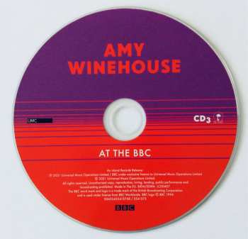 3CD Amy Winehouse: At The BBC