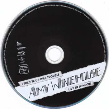 Blu-ray Amy Winehouse: I Told You I Was Trouble - Live In London