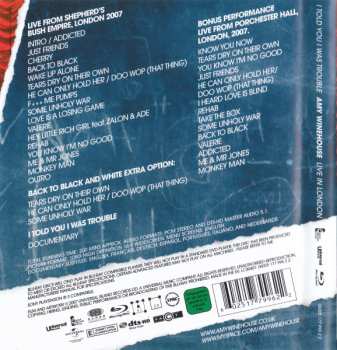 Blu-ray Amy Winehouse: I Told You I Was Trouble - Live In London