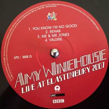 2LP Amy Winehouse: Live At Glastonbury 2007