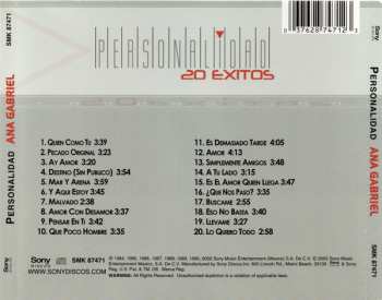 CD Ana Gabriel: Personalidad