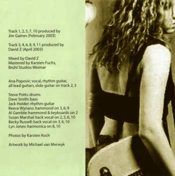 CD Ana Popović: Comfort To The Soul