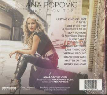 CD Ana Popović: Like It On Top