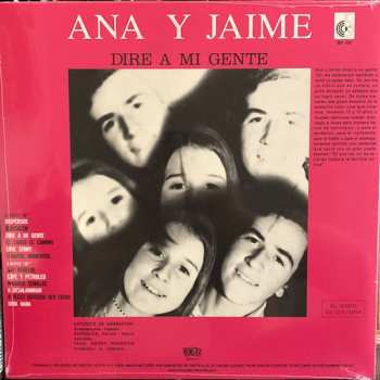LP Ana Y Jaime: Dire A Mi Gente
