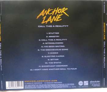 CD Anchor Lane: Call This A Reality?