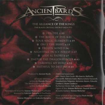 CD Ancient Bards: The Alliance Of The Kings (The Black Crystal Sword Saga Pt.1)