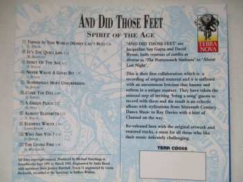 CD And Did Those Feet: Spirit Of The Age