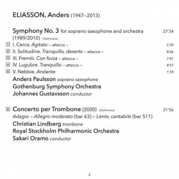 SACD Göteborgs Symfoniker: Symphonies Nos 3 & 4, Trombone Concerto