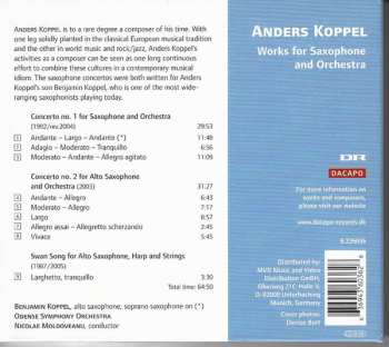 CD Odense Symfoniorkester: Works For Saxophone And Orchestra