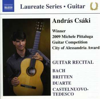 Album András Csáki: Guitar Recital