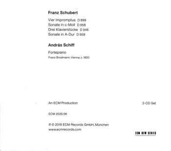 2CD Franz Schubert: Sonatas & Impromptus