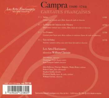 CD William Christie: Cantates Françaises