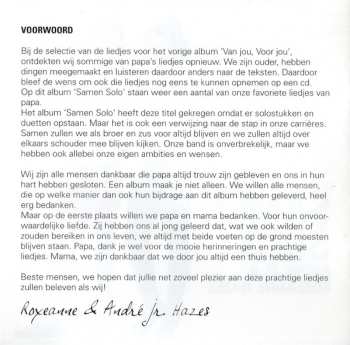 2CD André Hazes Jr.: Samen Solo