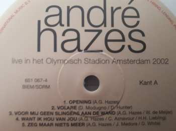 2LP André Hazes: Live In Het Olympisch Stadion Amsterdam 2002