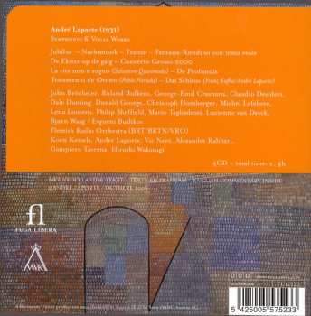 4CD/Dobozkészlet Vlaams Radio Koor: Symphonic & Vocal Works