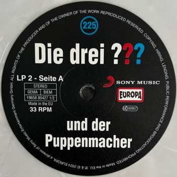 5LP/Dobozkészlet André Marx: Die Drei ??? 225 - Und Der Puppenmacher CLR | LTD