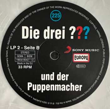 5LP/Dobozkészlet André Marx: Die Drei ??? 225 - Und Der Puppenmacher CLR | LTD