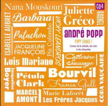 6CD/Dobozkészlet André Popp: La Musique M'Aime (Œuvres Choisies)