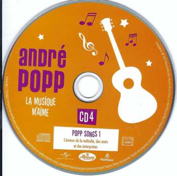 6CD/Dobozkészlet André Popp: La Musique M'Aime (Œuvres Choisies)
