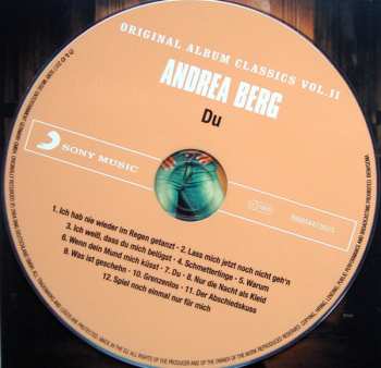5CD/Dobozkészlet Andrea Berg: Original Album Classics Vol. II