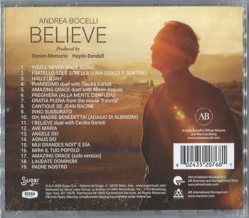 CD Andrea Bocelli: Believe DLX