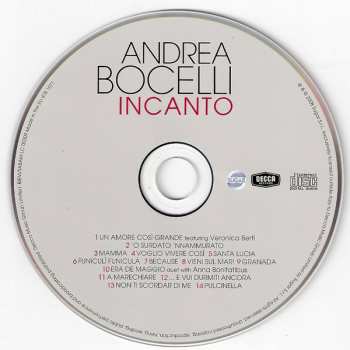 CD Andrea Bocelli: Incanto