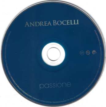 CD Andrea Bocelli: Passione