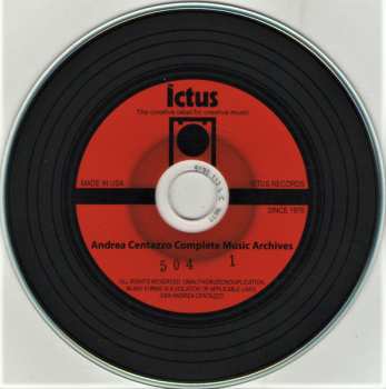 3CD/Dobozkészlet Andrea Centazzo: Koans (The Ultimate Percussion Collection)