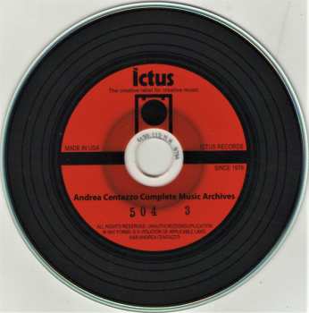 3CD/Dobozkészlet Andrea Centazzo: Koans (The Ultimate Percussion Collection)