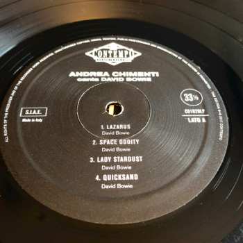 2LP Andrea Chimenti: Canta David Bowie