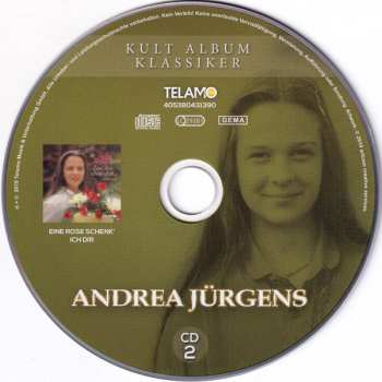 5CD/Dobozkészlet Andrea Jürgens: Kult Album Klassiker