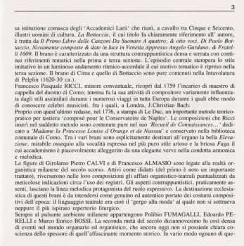 CD Arturo Sacchetti: Musiche Per Organo A 2, 4, 6 Mani