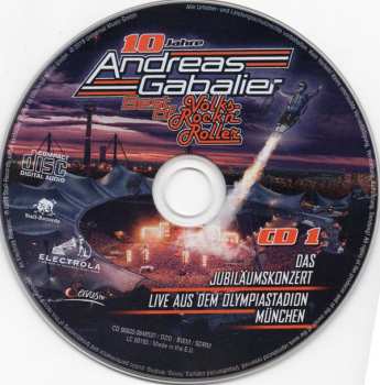 2CD/Dobozkészlet Andreas Gabalier: Best Of Volks-Rock’n’Roller – Das Jubiläumskonzert Live Aus Dem Olympiastadion In München DIGI