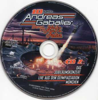 2CD/Dobozkészlet Andreas Gabalier: Best Of Volks-Rock’n’Roller – Das Jubiläumskonzert Live Aus Dem Olympiastadion In München DIGI