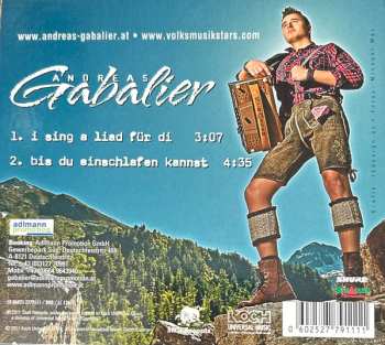CD Andreas Gabalier: I Sing A Liad Für Di 