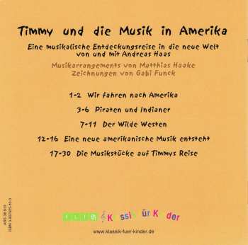 CD Andreas Haas: Timmy Und Die Musik In Amerika