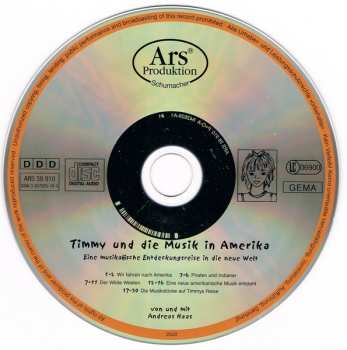 CD Andreas Haas: Timmy Und Die Musik In Amerika