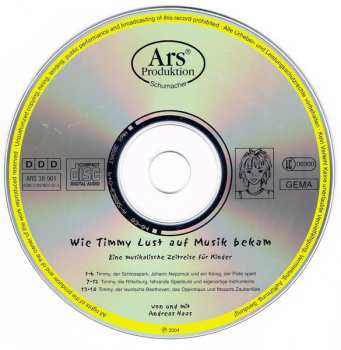 CD Andreas Haas: Wie Timmy Lust Auf Musik Bekam