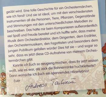 CD Andreas N. Tarkmann: Jack Und Die Bohnenranke